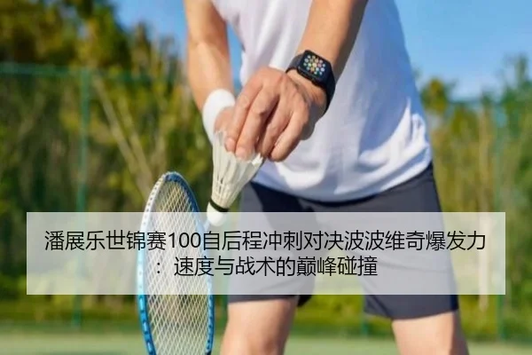 潘展乐世锦赛100自后程冲刺对决波波维奇爆发力：速度与战术的巅峰碰撞
